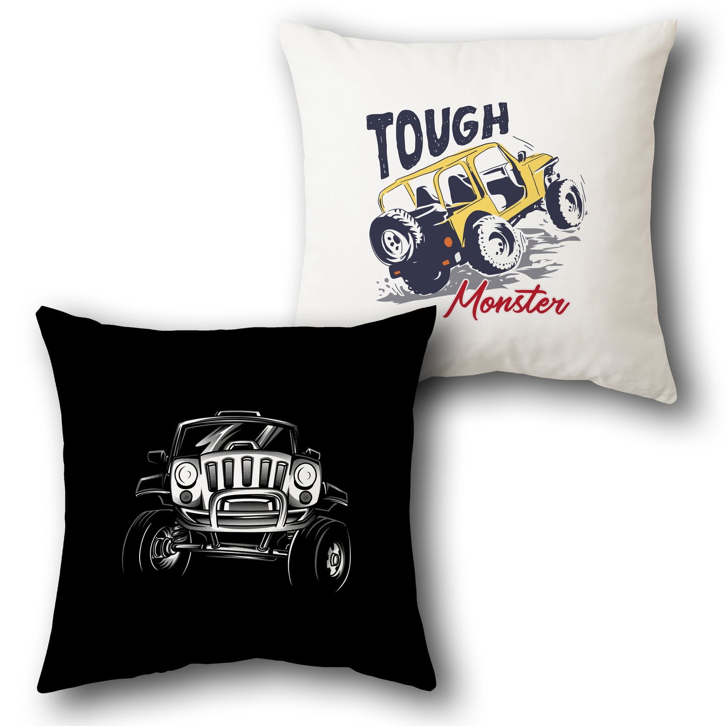 Vintage Retro Buckle Up I Want To Try Something Offroad Car Throw Pillow