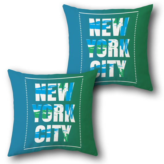New York City Splash Pillow Set