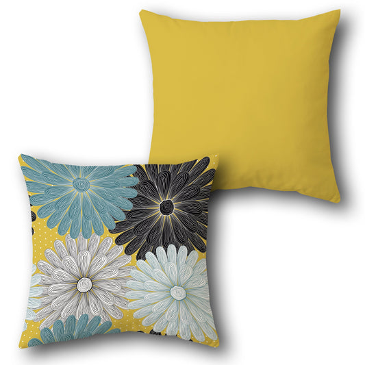 Sunflower Burst Pillow Set