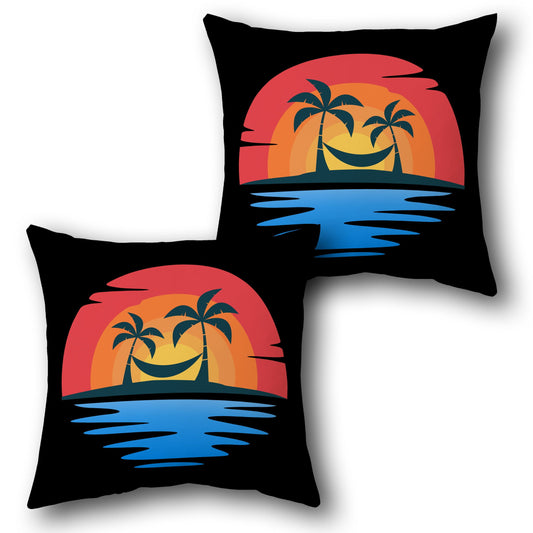 Tropical Sunset Hammock Pillow Set