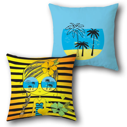 Tropical Vibe Pillow Set (Set of 2)
