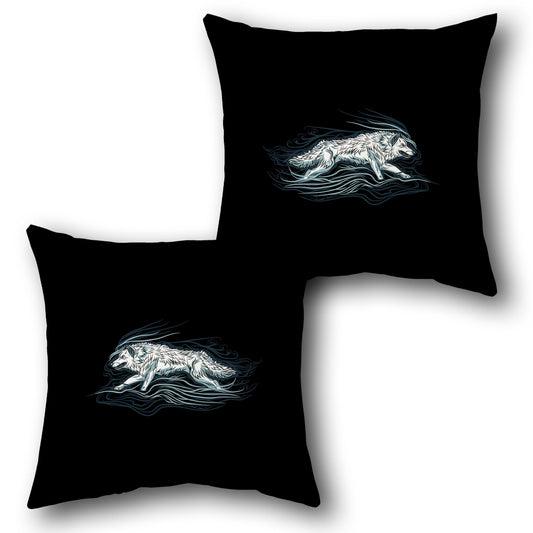 Mystic Wolf Pillow Set (Set of 2)